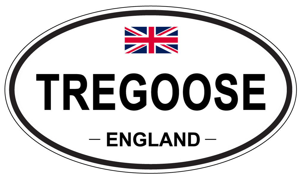 TREGOOSE, England - Oval Magnet