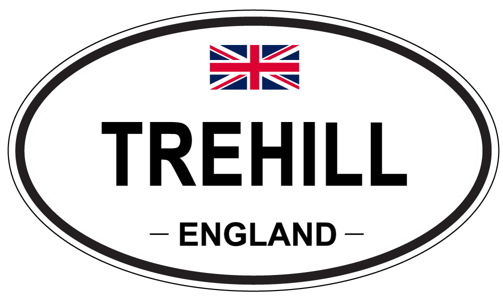 TREHILL, England - Oval Magnet