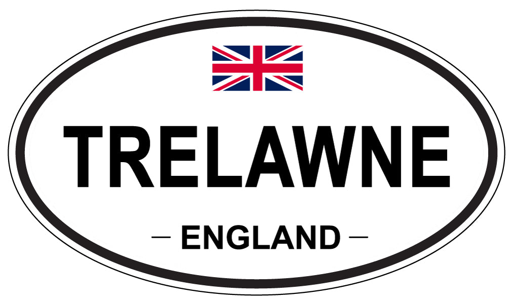 TRELAWNE, England - Oval Magnet