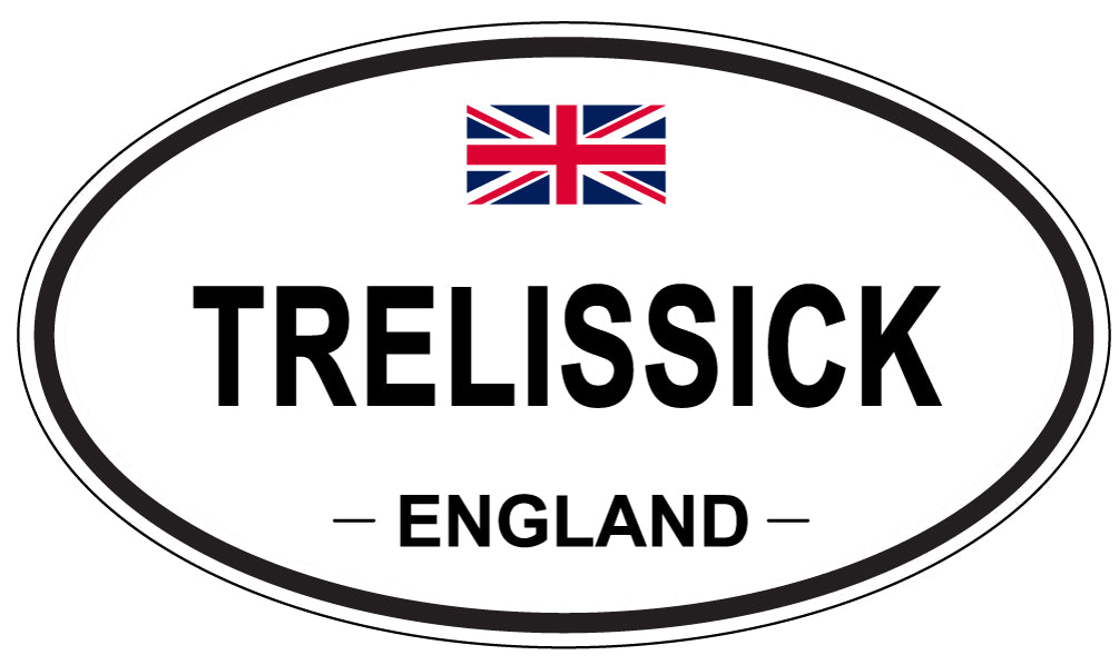 TRELISSICK, England - Oval Magnet