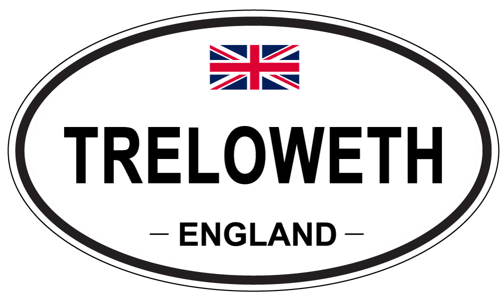TRELOWETH, England - Oval Magnet