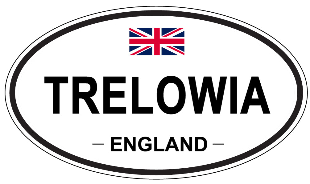 TRELOWIA, England - Oval Magnet