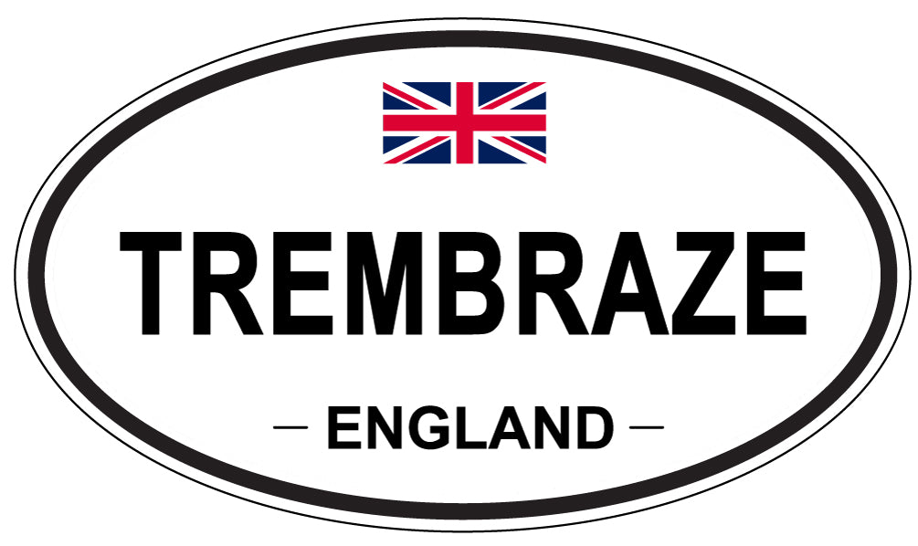TREMBRAZE, England - Oval Magnet
