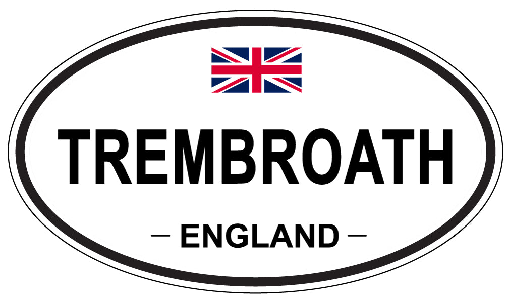 TREMBROATH, England - Oval Magnet