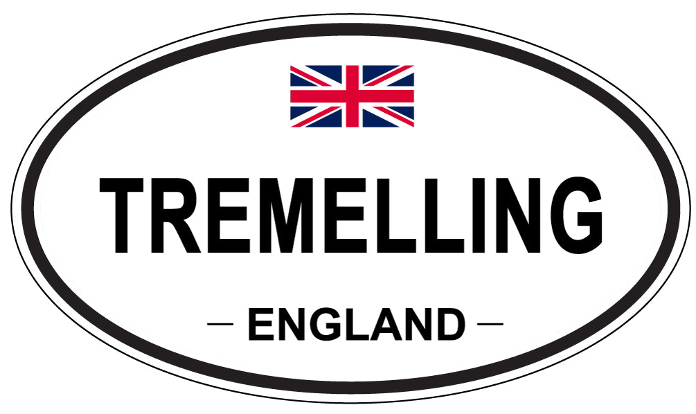 TREMELLING, England - Oval Magnet