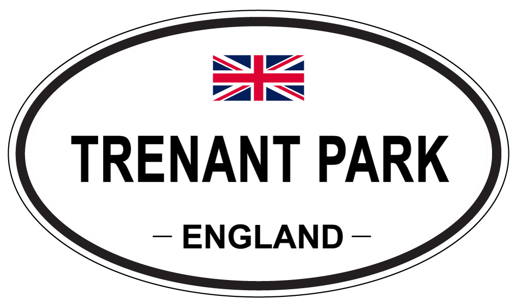 TRENANT PARK, England - Oval Magnet