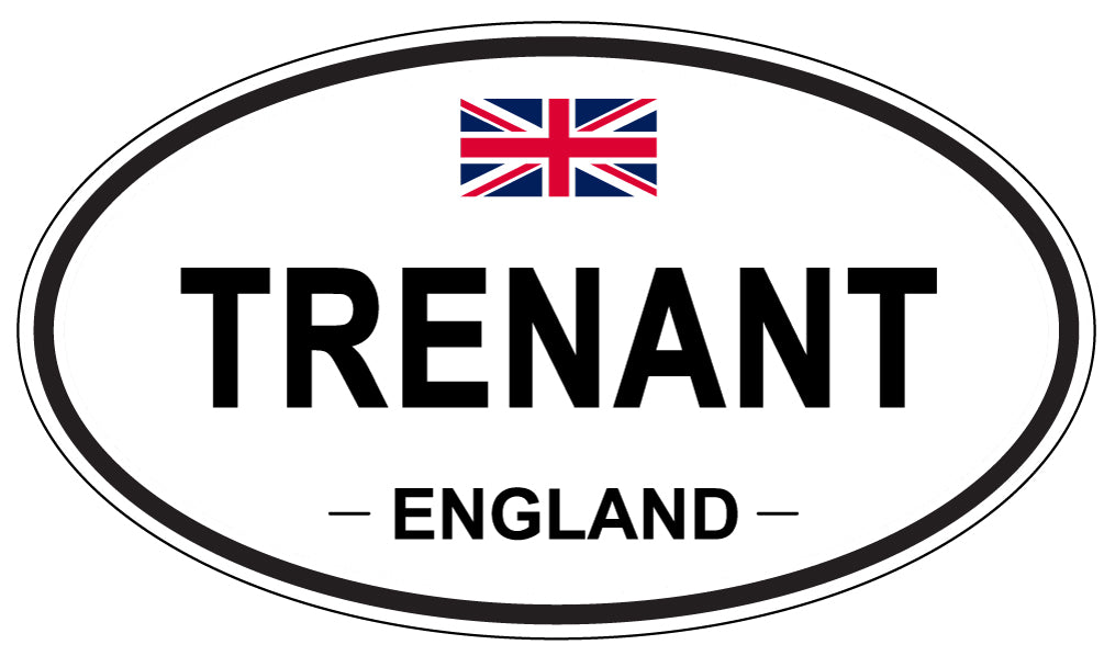 TRENANT, England - Oval Magnet