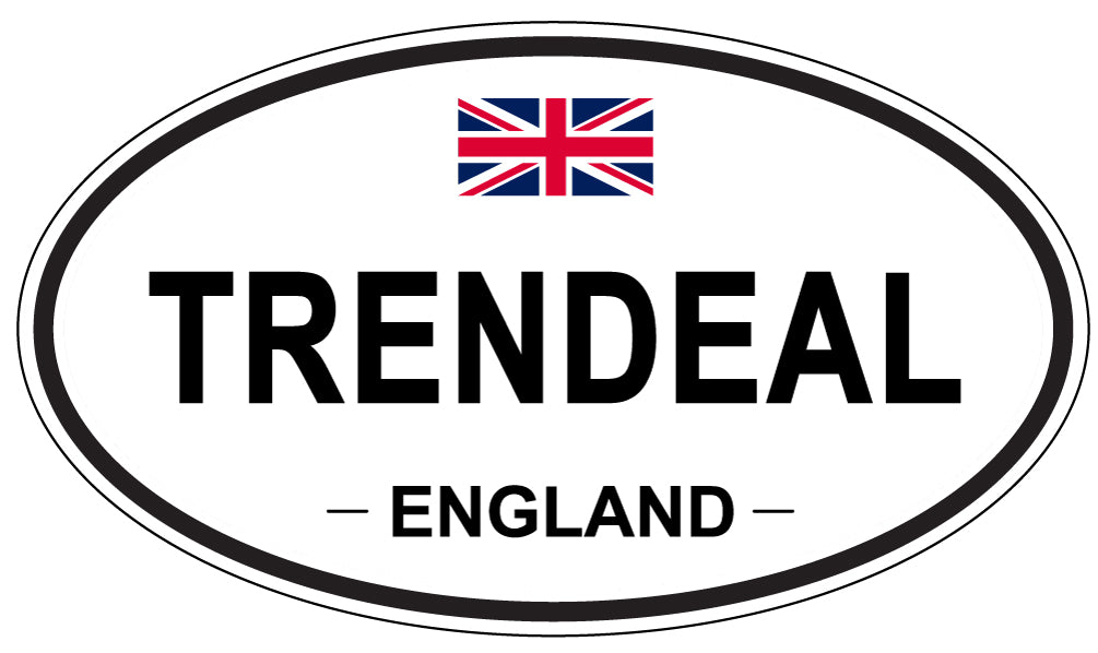 TRENDEAL, England - Oval Magnet