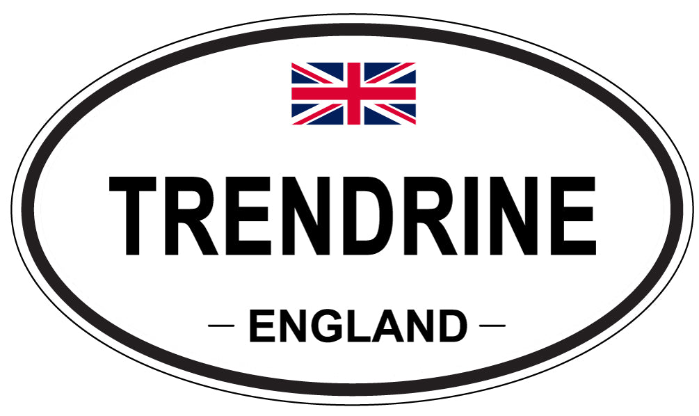 TRENDRINE, England - Oval Magnet