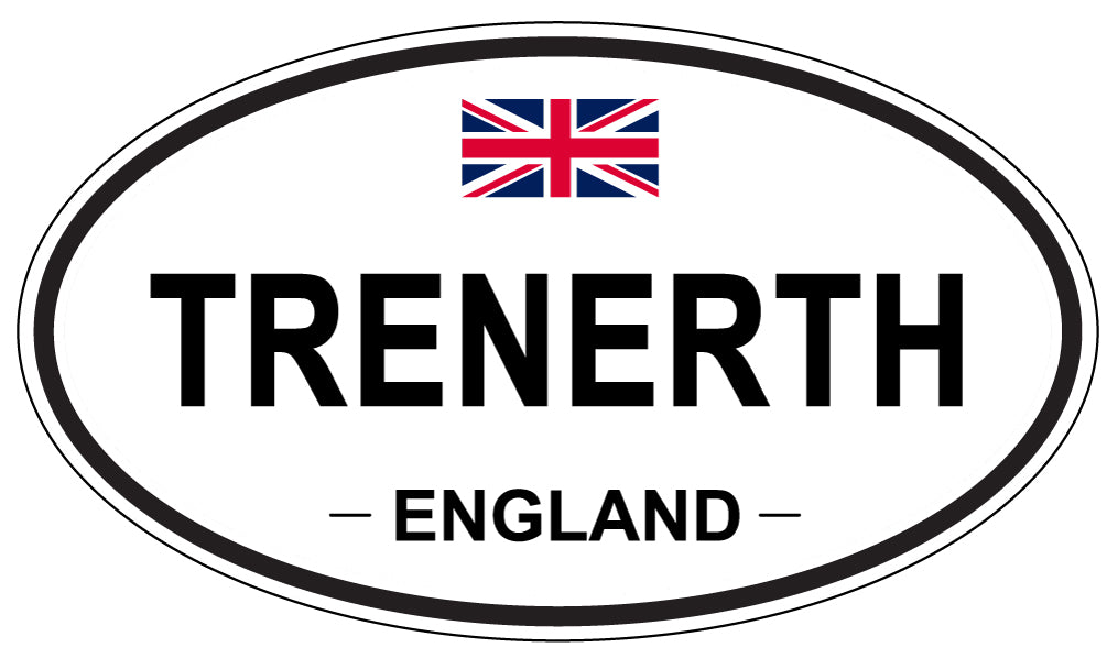 TRENERTH, England - Oval Magnet