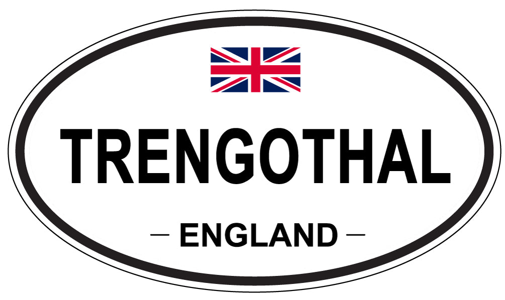 TRENGOTHAL, England - Oval Magnet