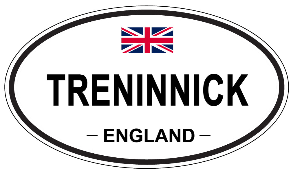 TRENINNICK, England - Oval Magnet