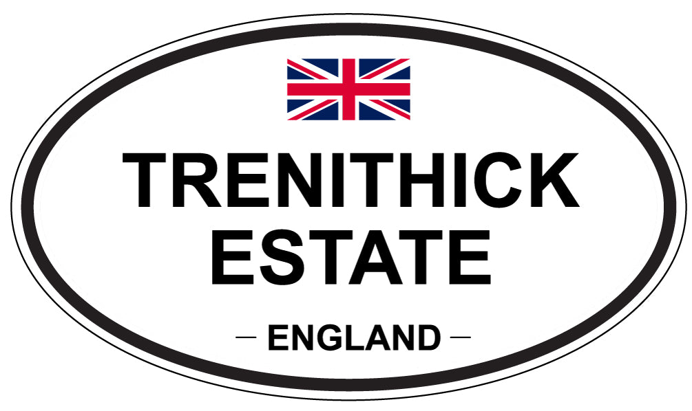 TRENITHICK ESTATE, England - Oval Magnet