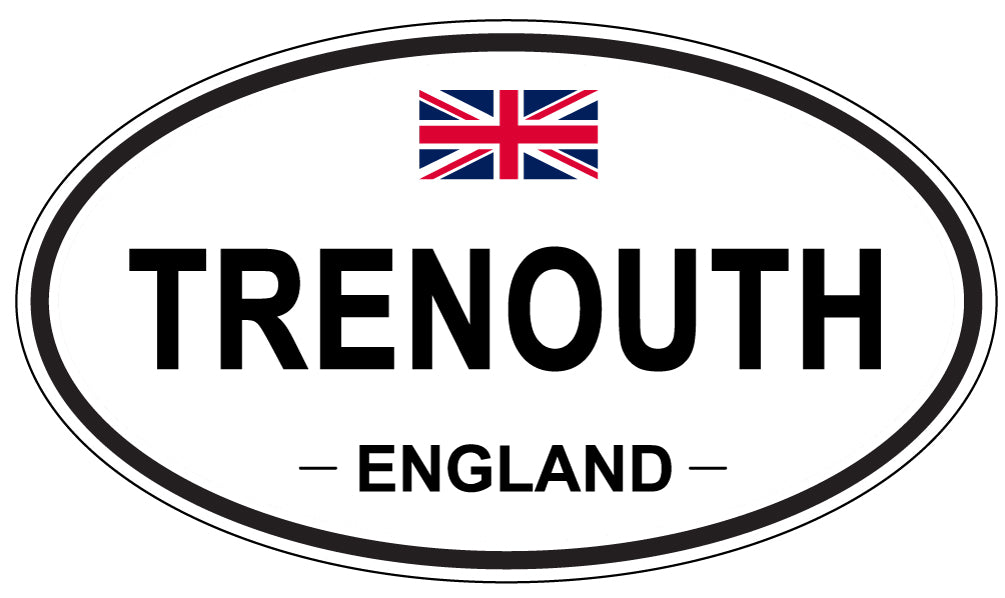 TRENOUTH, England - Oval Magnet