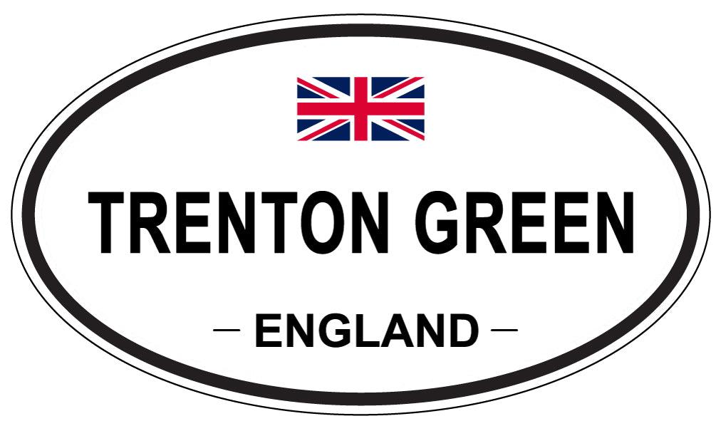 TRENTON GREEN, England - Oval Magnet