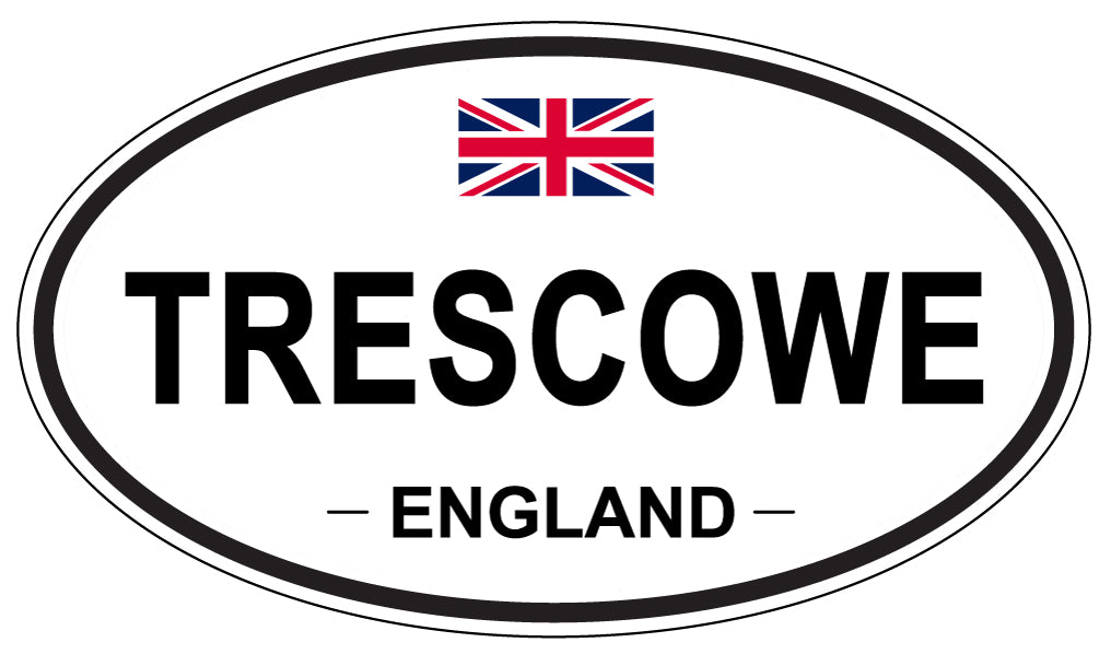 TRESCOWE, England - Oval Magnet