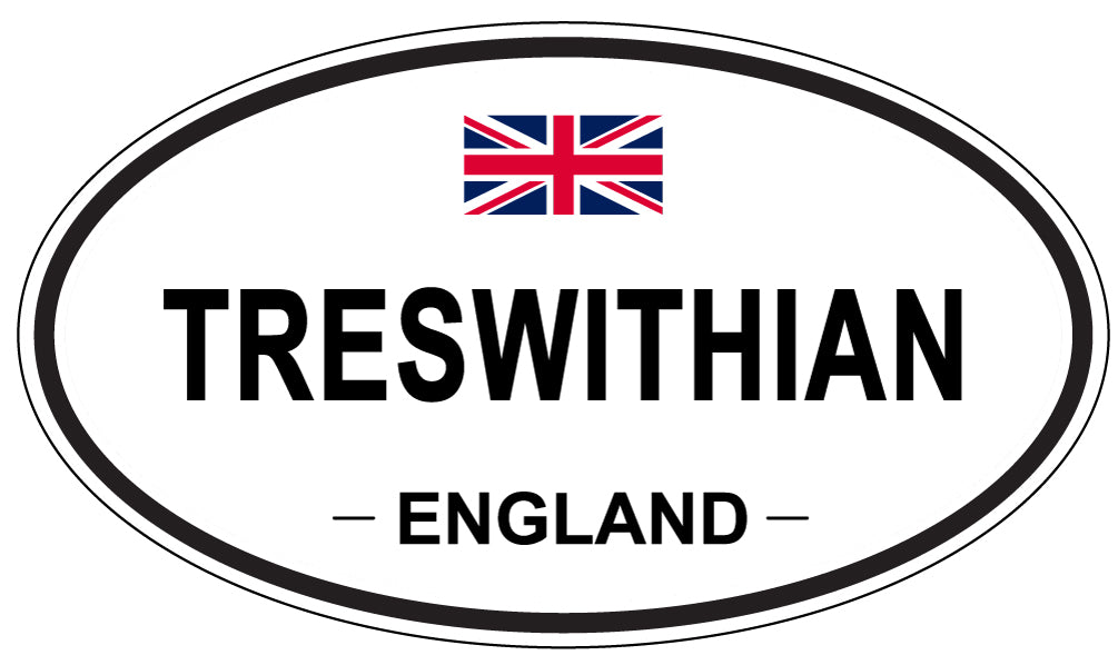 TRESWITHIAN, England - Oval Magnet