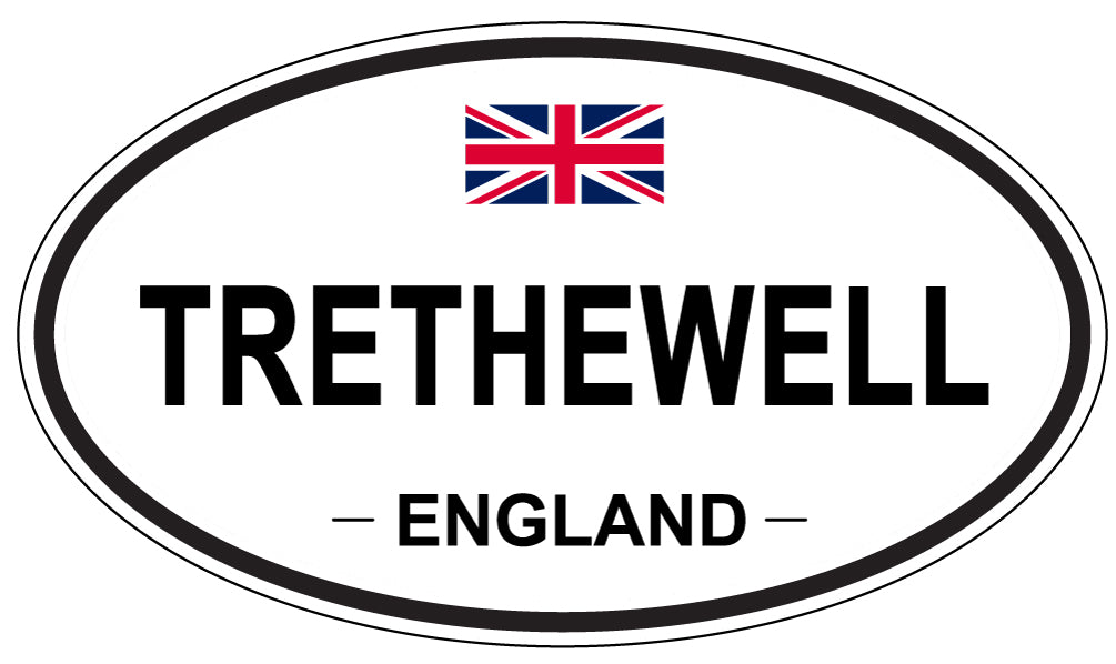 TRETHEWELL, England - Oval Magnet