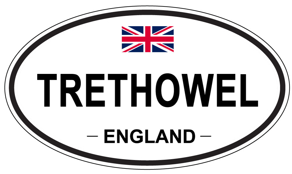 TRETHOWEL, England - Oval Magnet