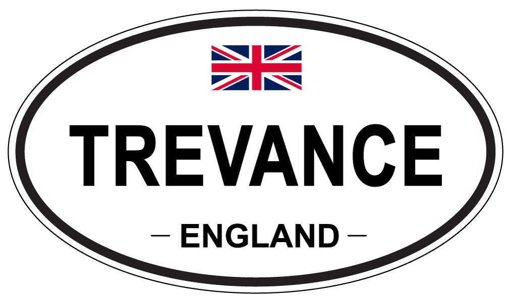 TREVANCE, England - Oval Magnet
