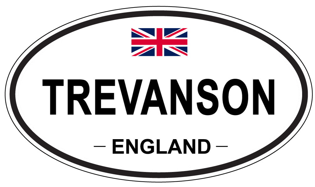 TREVANSON, England - Oval Magnet
