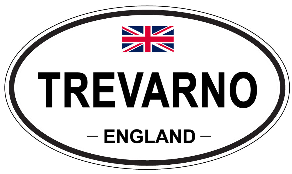 TREVARNO, England - Oval Magnet