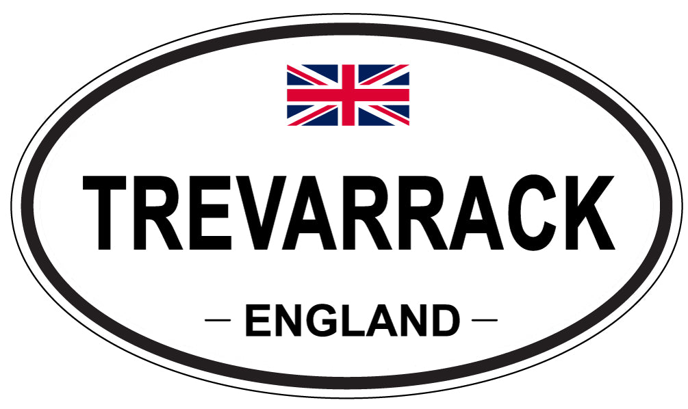 TREVARRACK, England - Oval Magnet