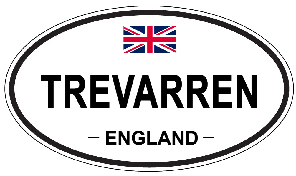 TREVARREN, England - Oval Magnet