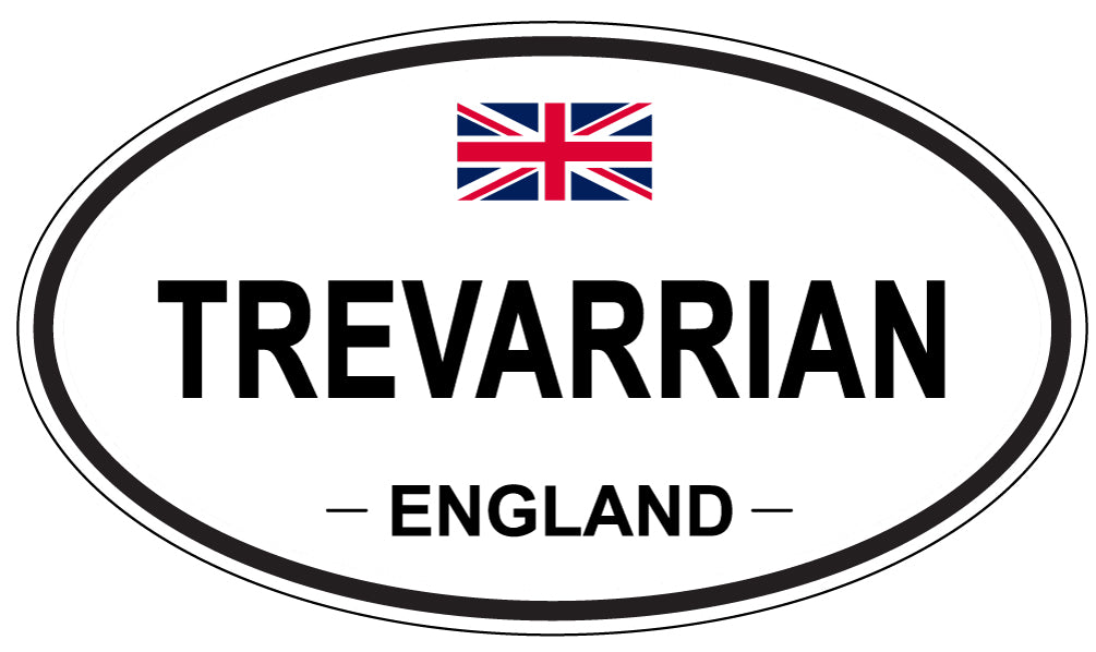 TREVARRIAN, England - Oval Magnet