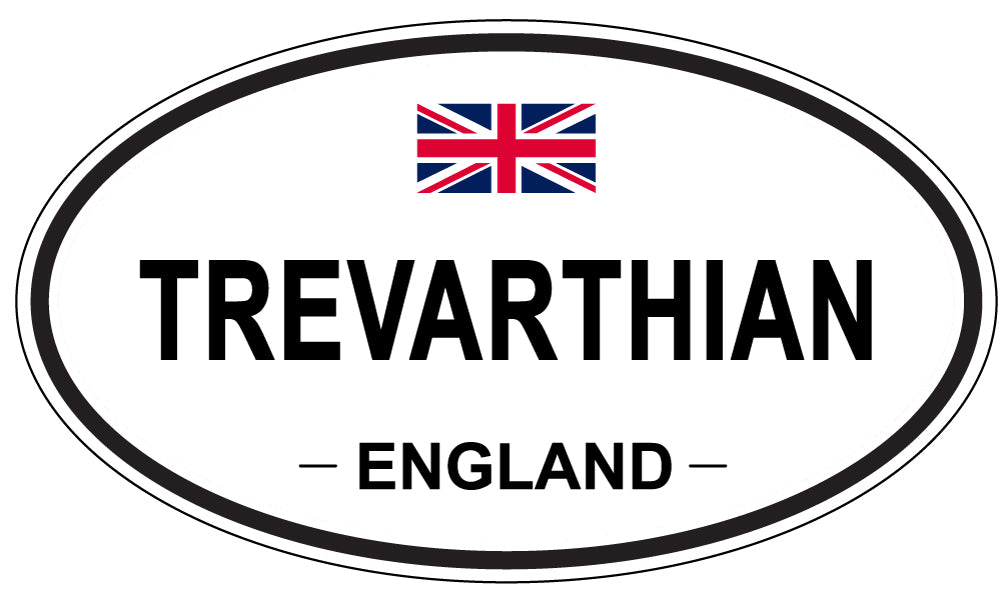 TREVARTHIAN, England - Oval Magnet
