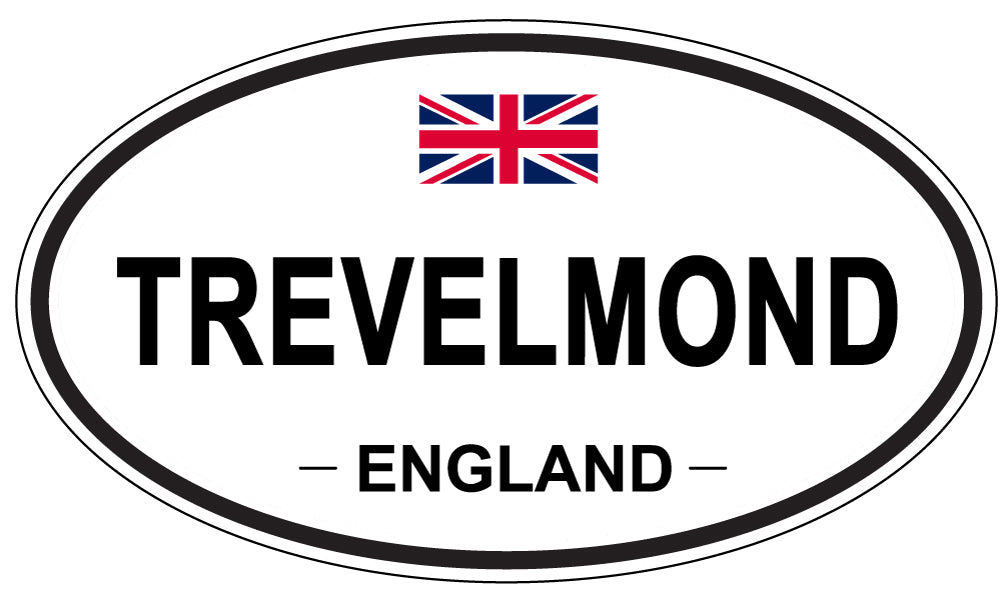 TREVELMOND, England - Oval Magnet