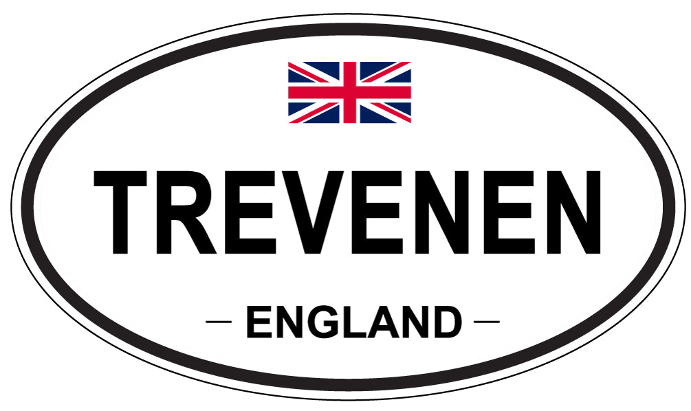 TREVENEN, England - Oval Magnet