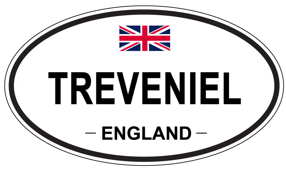 TREVENIEL, England - Oval Magnet