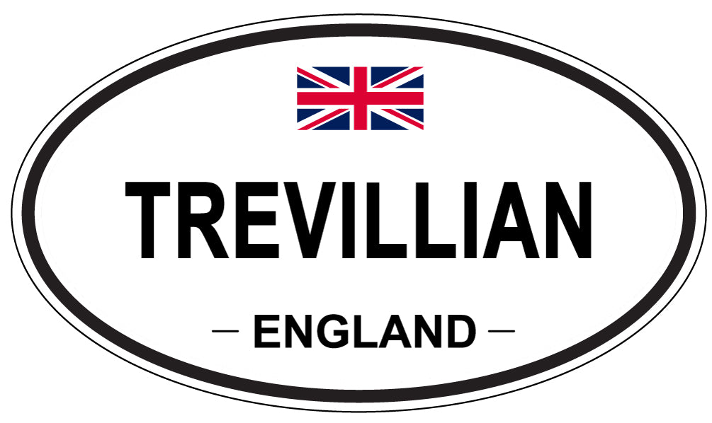 TREVILLIAN, England - Oval Magnet