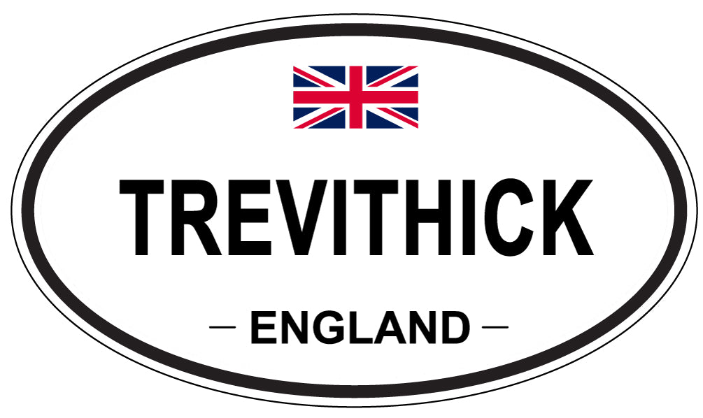 TREVITHICK, England - Oval Magnet
