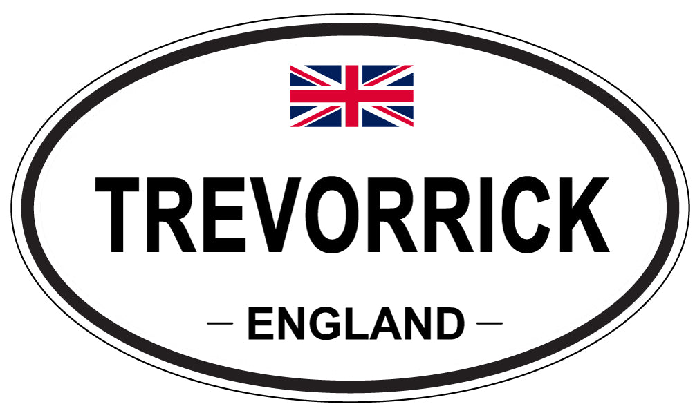 TREVORRICK, England - Oval Magnet