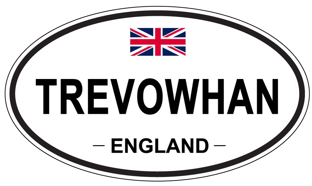 TREVOWHAN, England - Oval Magnet