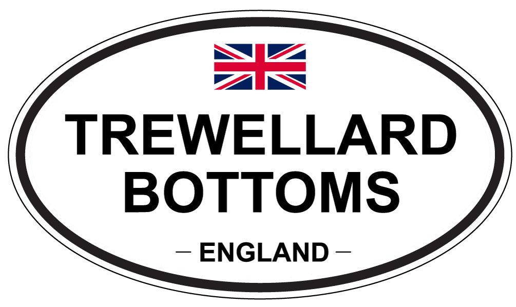 TREWELLARD BOTTOMS, England - Oval Magnet