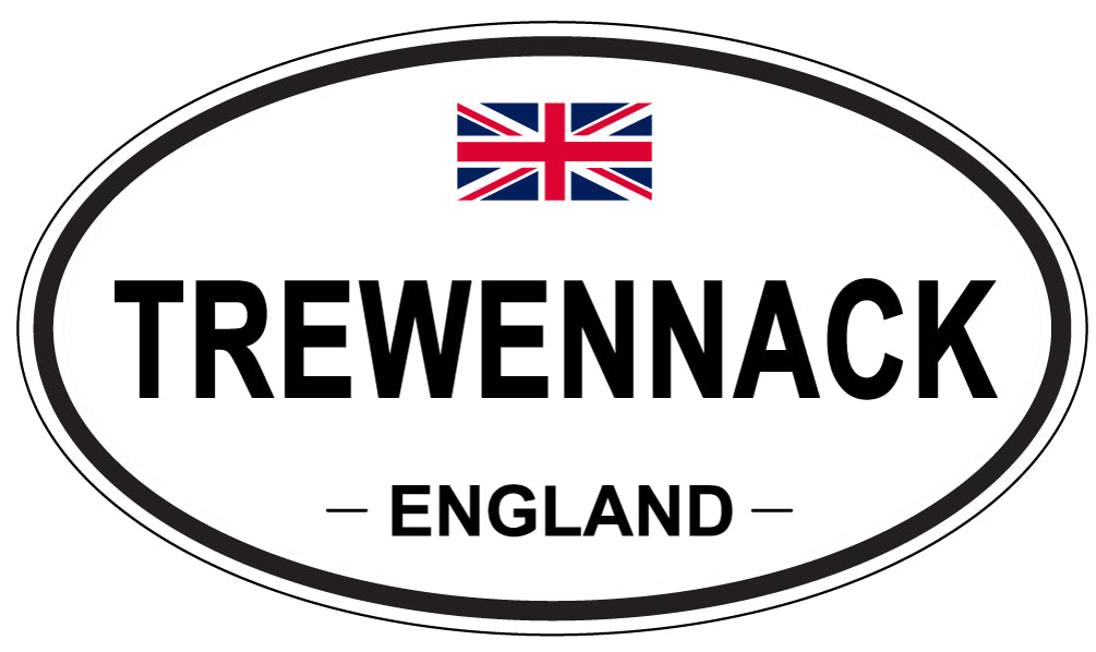 TREWENNACK, England - Oval Magnet