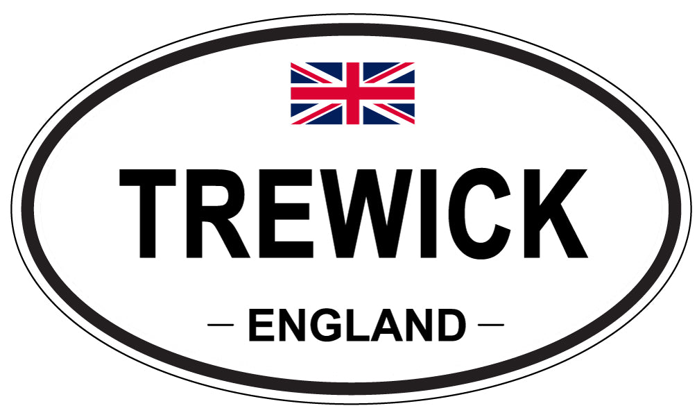 TREWICK, England - Oval Magnet
