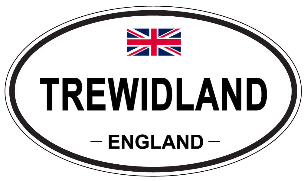 TREWIDLAND, England - Oval Magnet