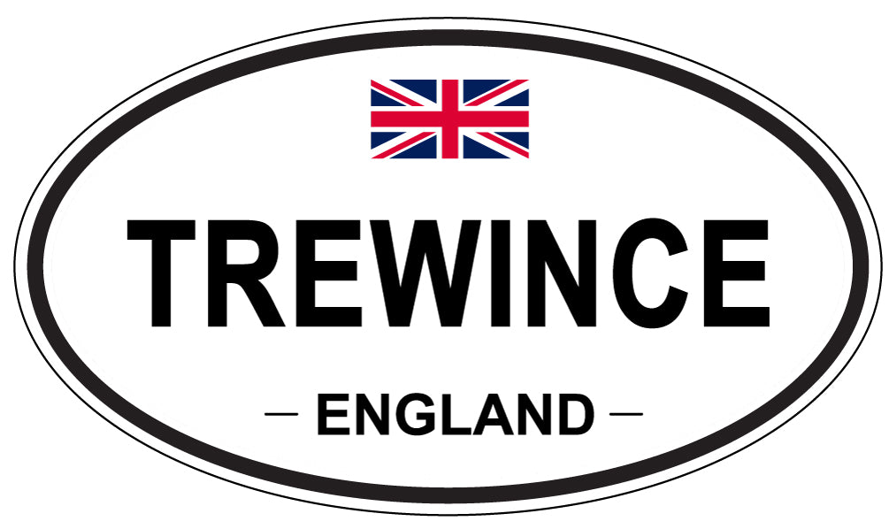 TREWINCE, England - Oval Magnet