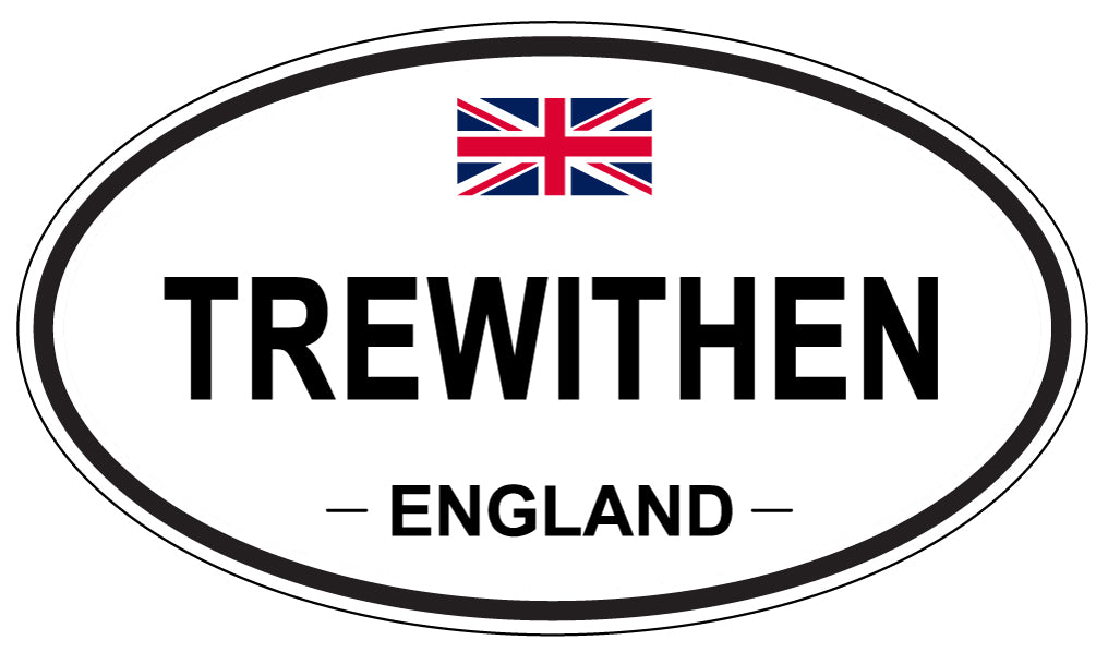 TREWITHEN, England - Oval Magnet
