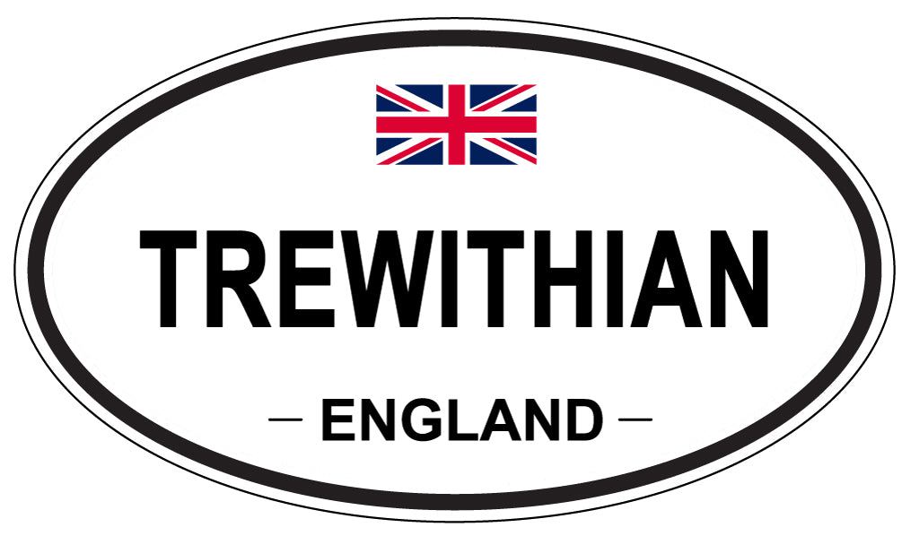TREWITHIAN, England - Oval Magnet