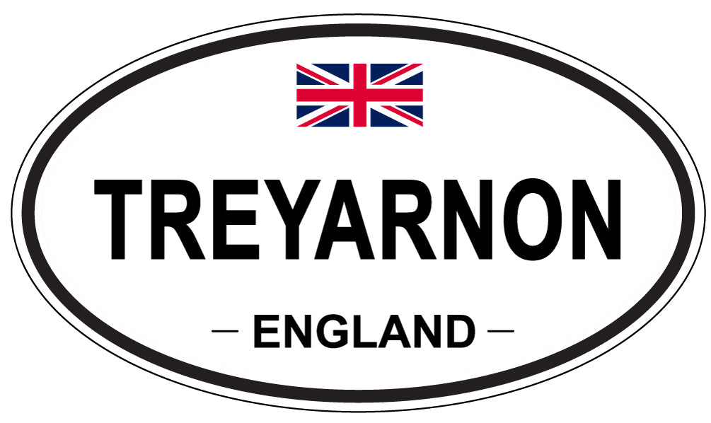 TREYARNON, England - Oval Magnet