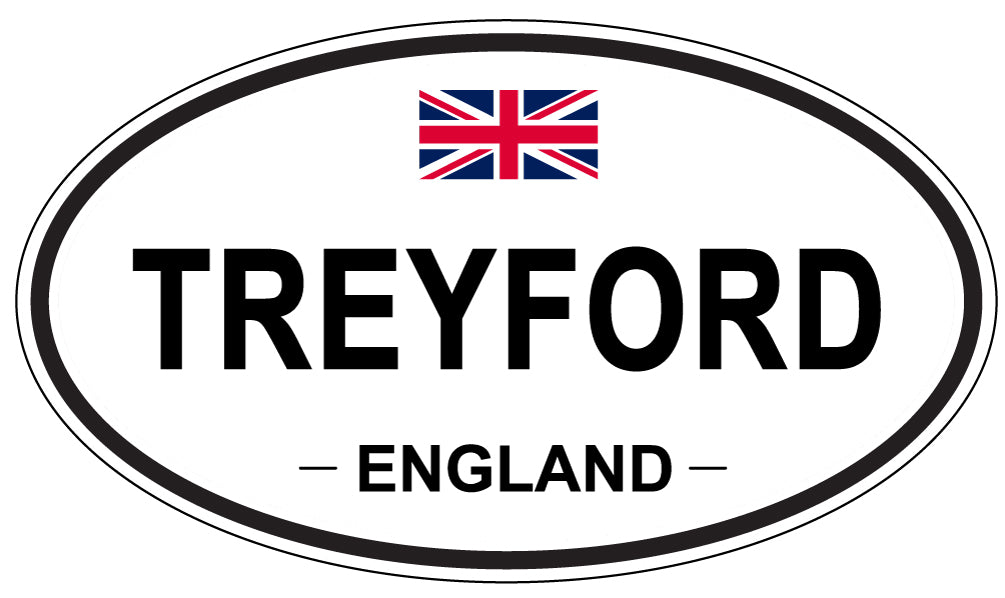 TREYFORD, England - Oval Magnet