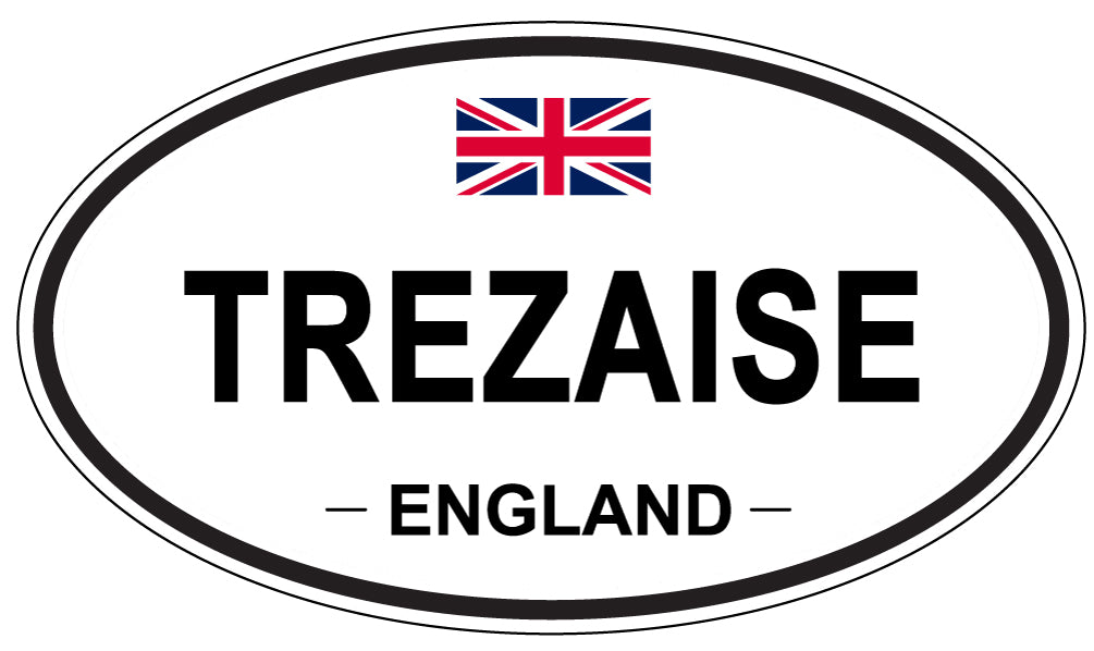 TREZAISE, England - Oval Magnet
