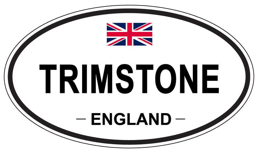 TRIMSTONE, England - Oval Magnet