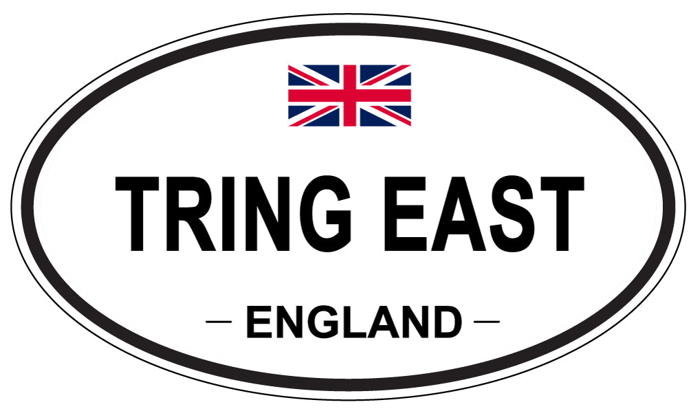 TRING EAST, England - Oval Magnet
