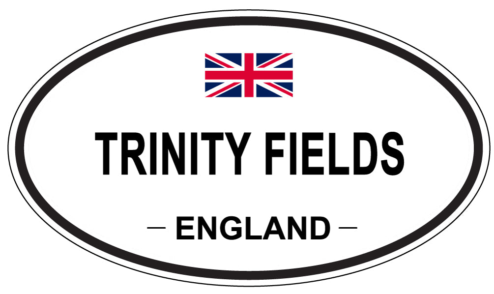 TRINITY FIELDS, England - Oval Magnet